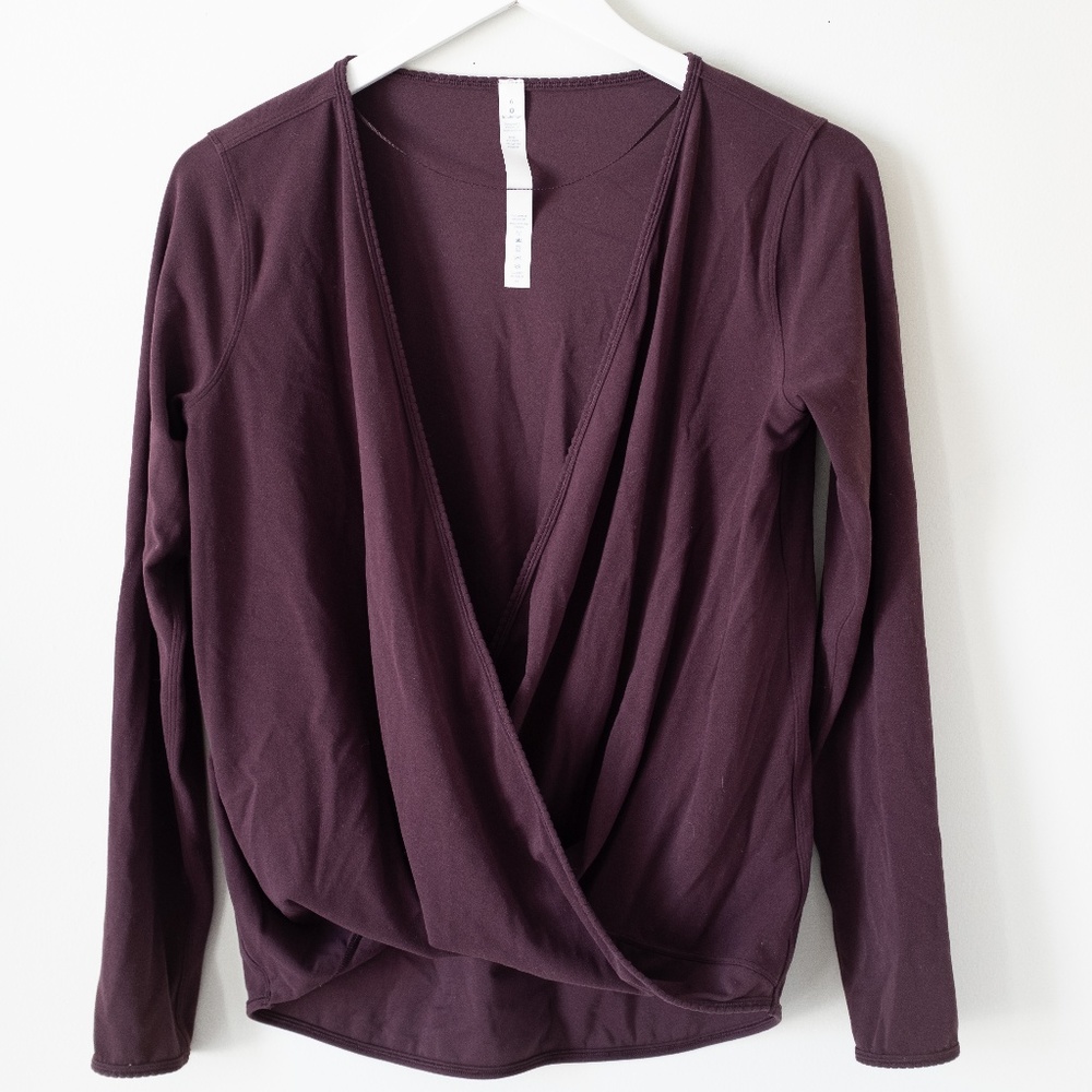 Lululemon Crossover Warmup Long Sleeve Top